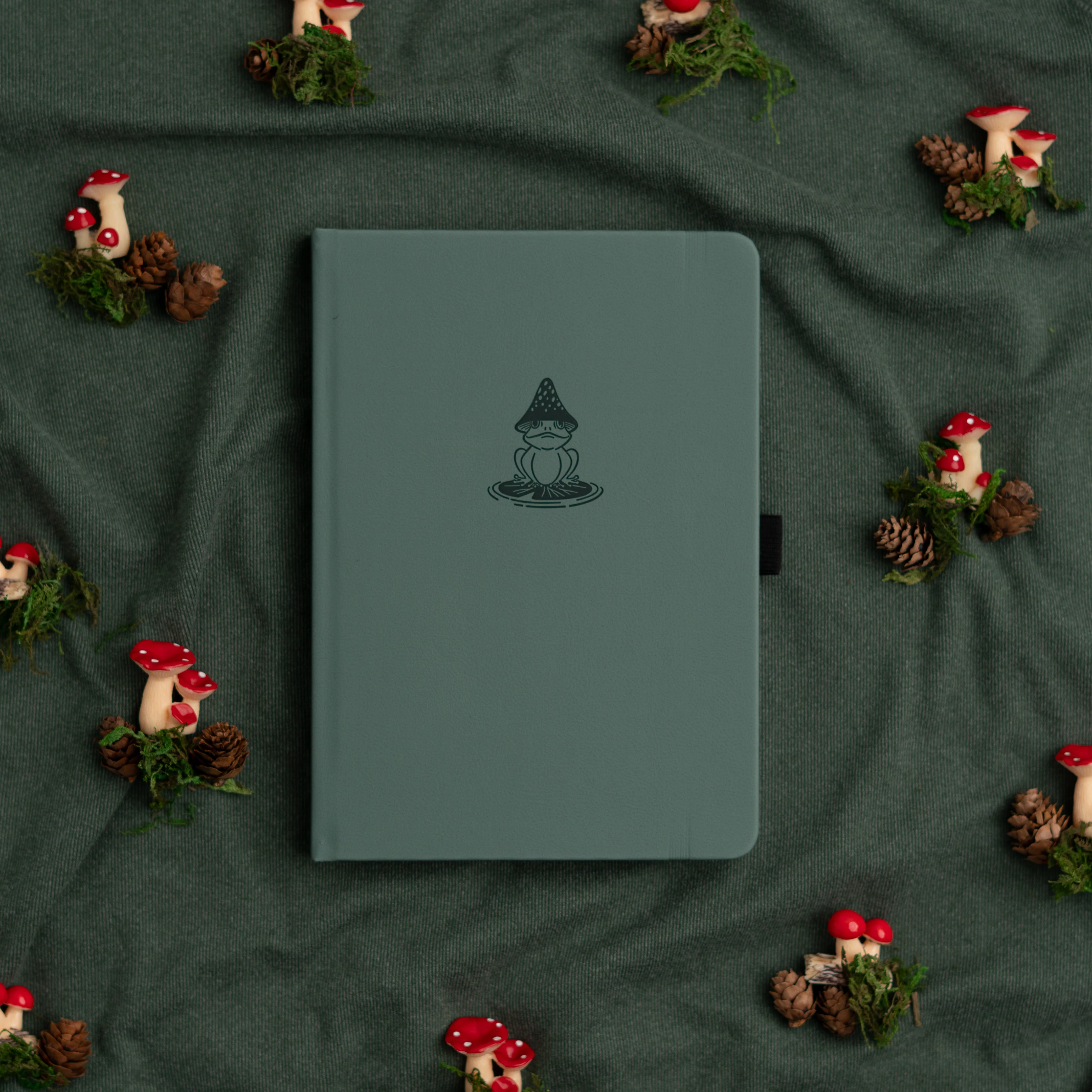Frog - Dot Grid Notebook - 128 pages