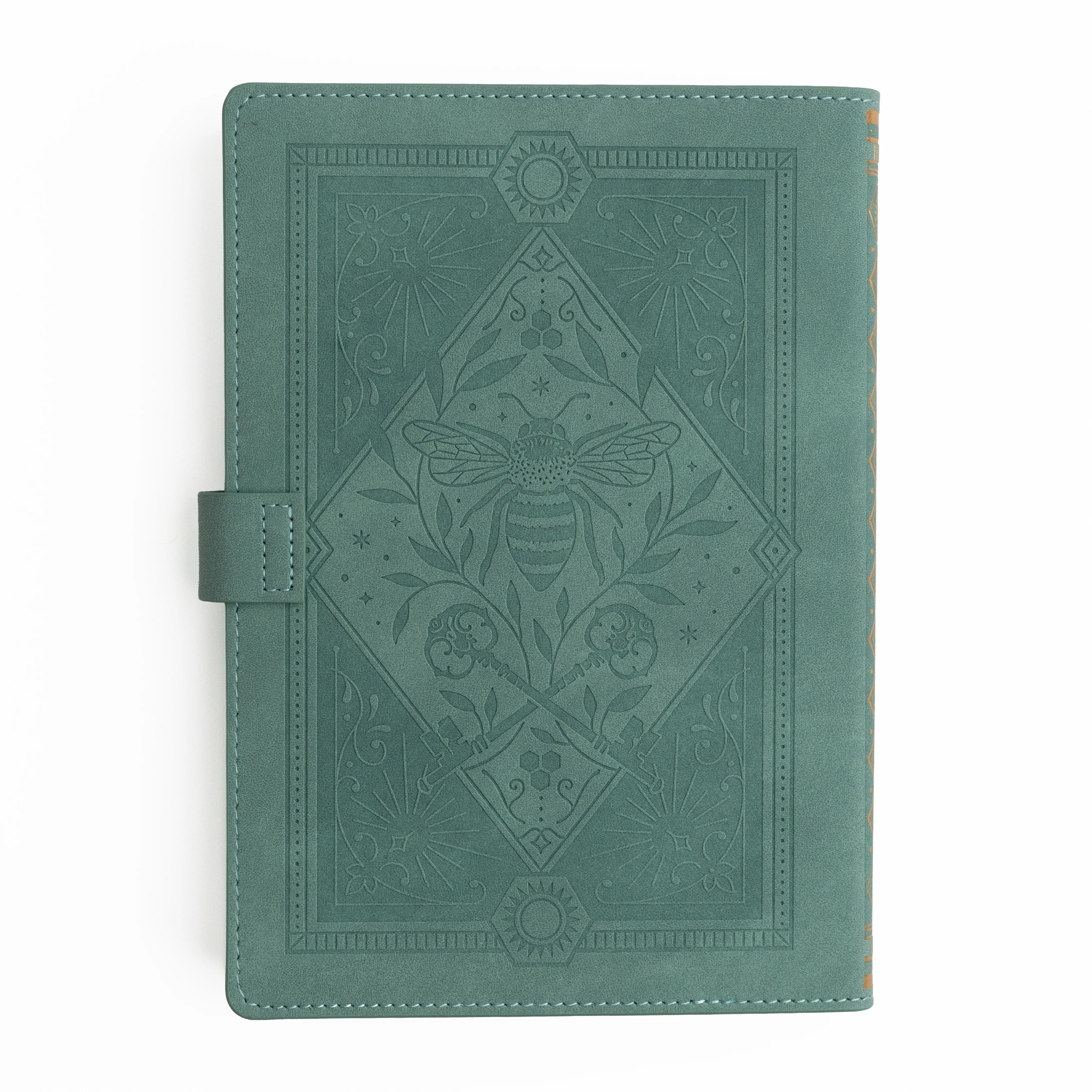 A5 Everyday Deluxe System: Keeper of the Bees in Soft Teal - Image 3