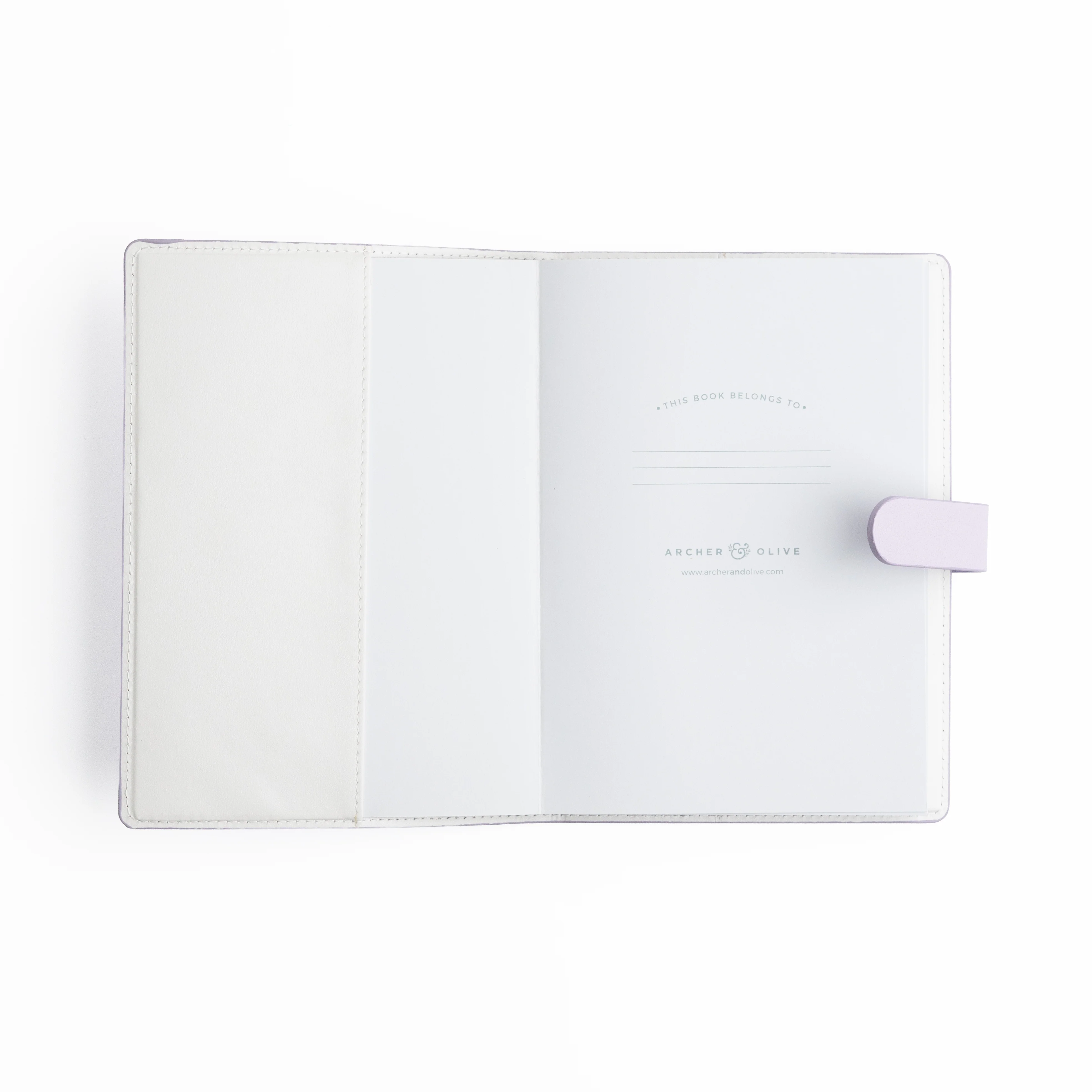 A5 Everyday Deluxe System: Vintage Library  in Lilac - Image 4