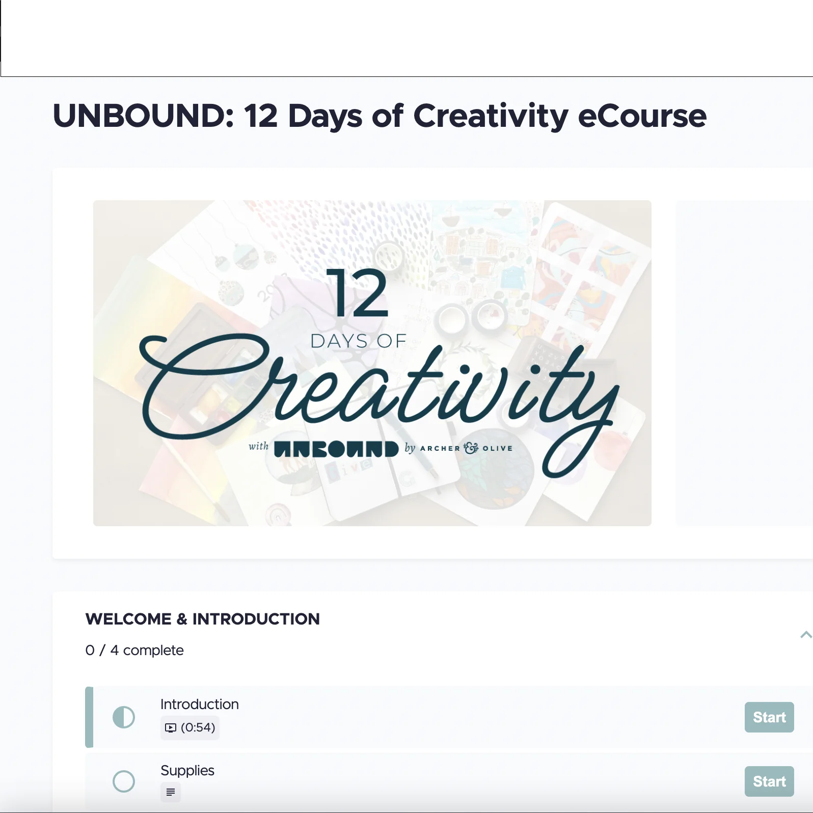 Unbound: 12 Days of Creativity eCourse - Image 4