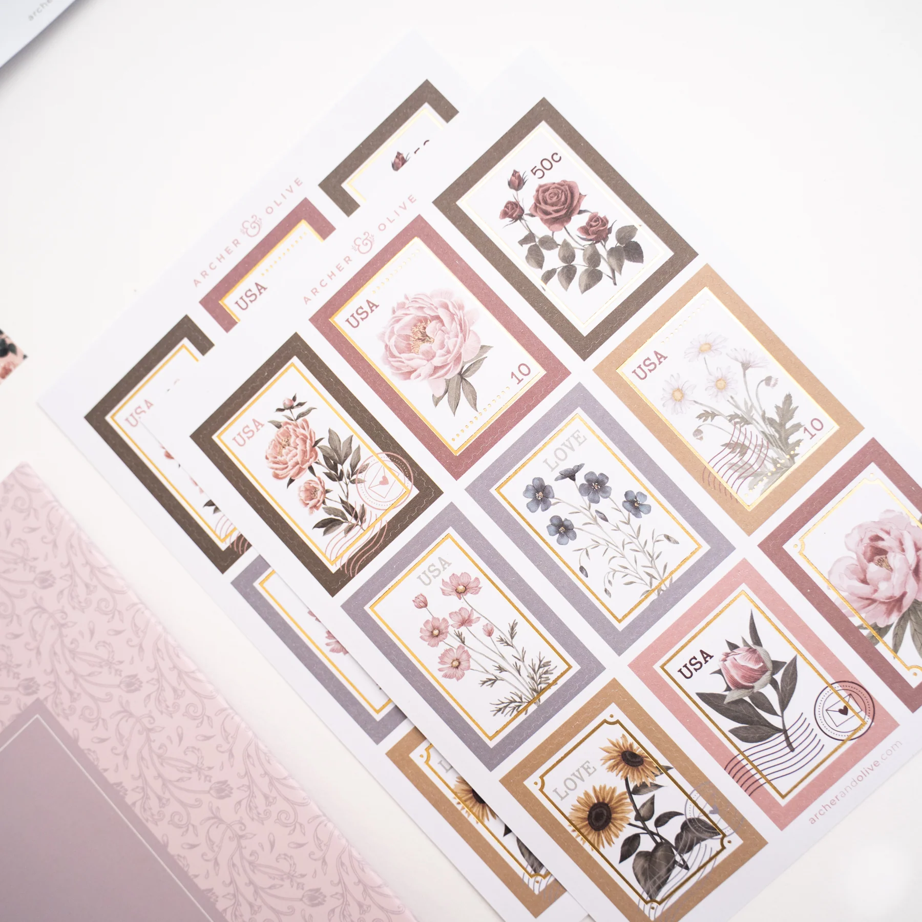 Antique Floral Everyday Theme Kit - Image 6