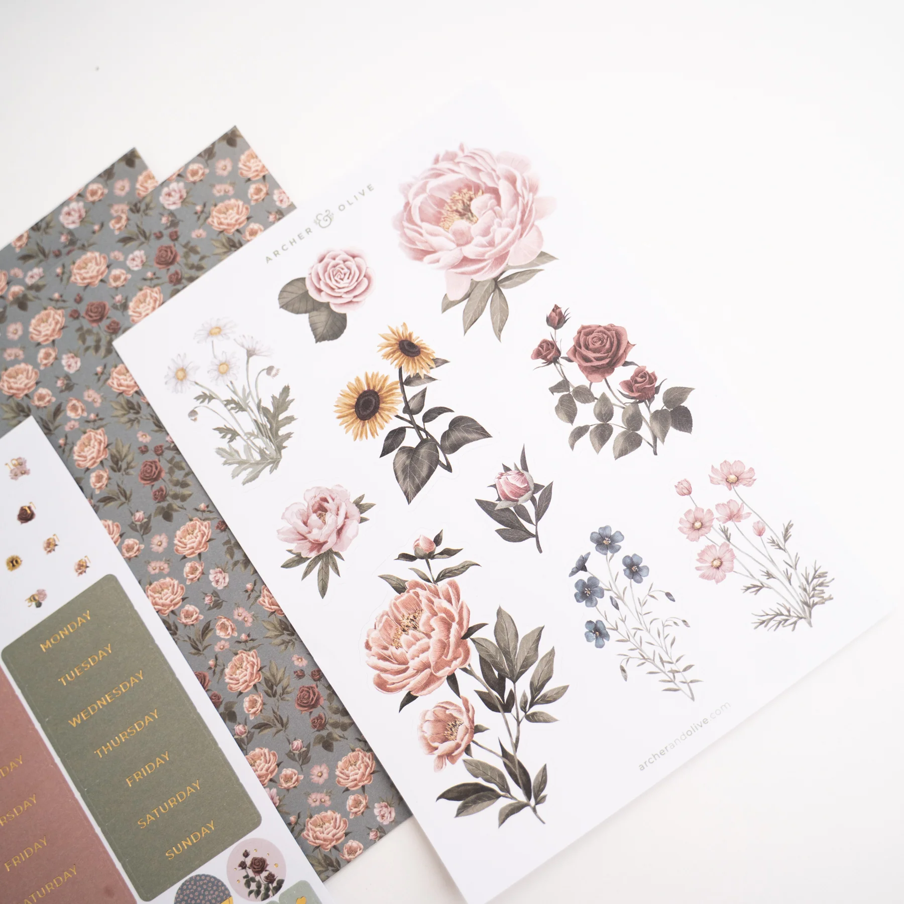 Antique Floral Everyday Theme Kit - Image 7