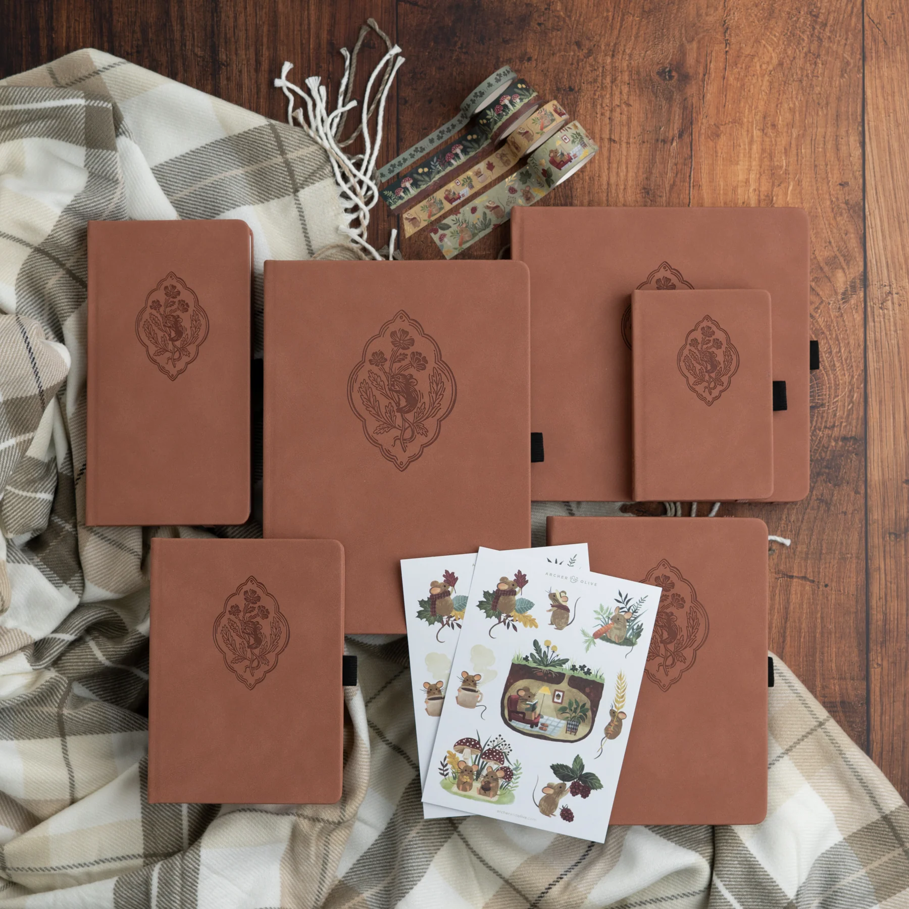 Field Mouse Dot Grid Notebook - Image 3