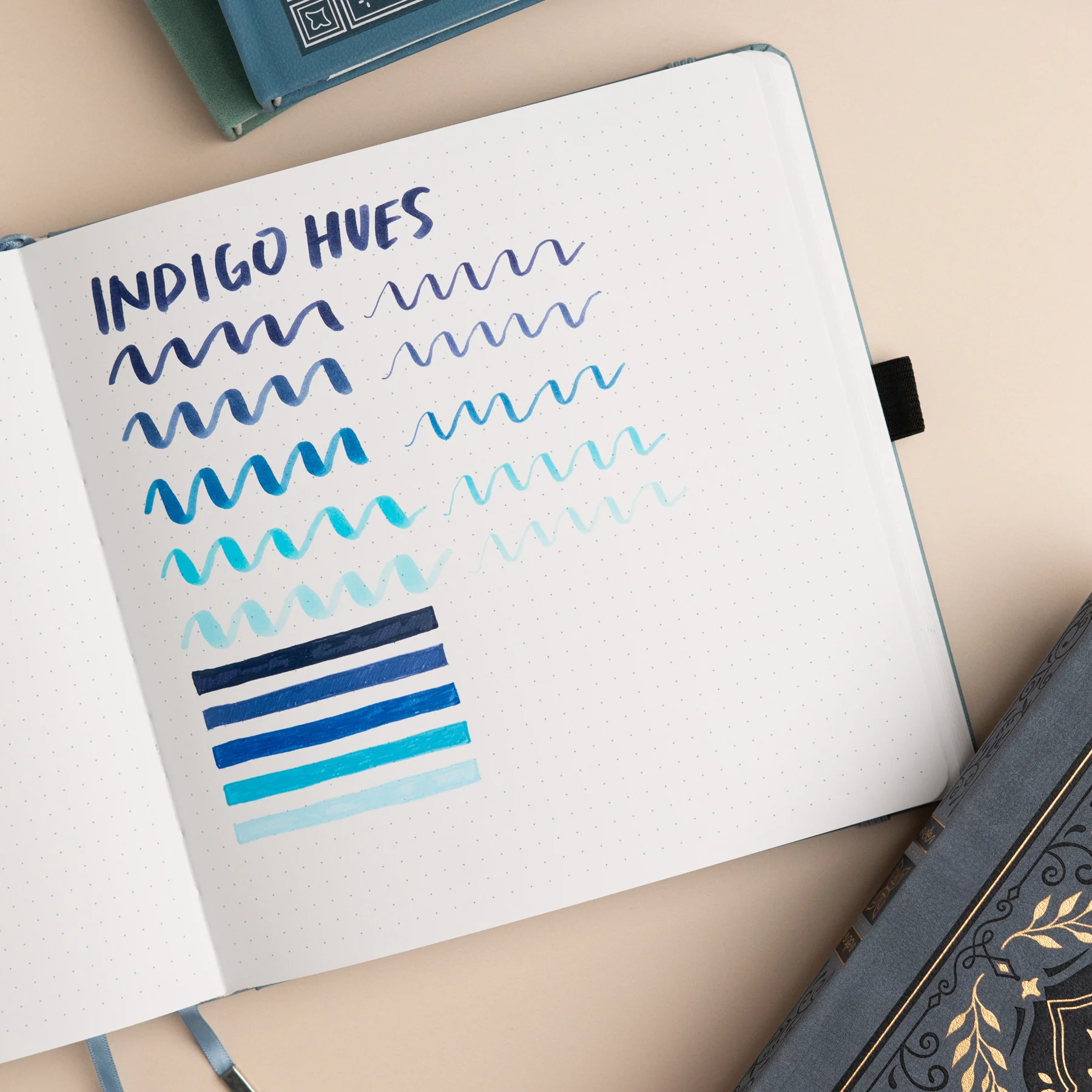Indigo Hues Sets of 5 - Image 3