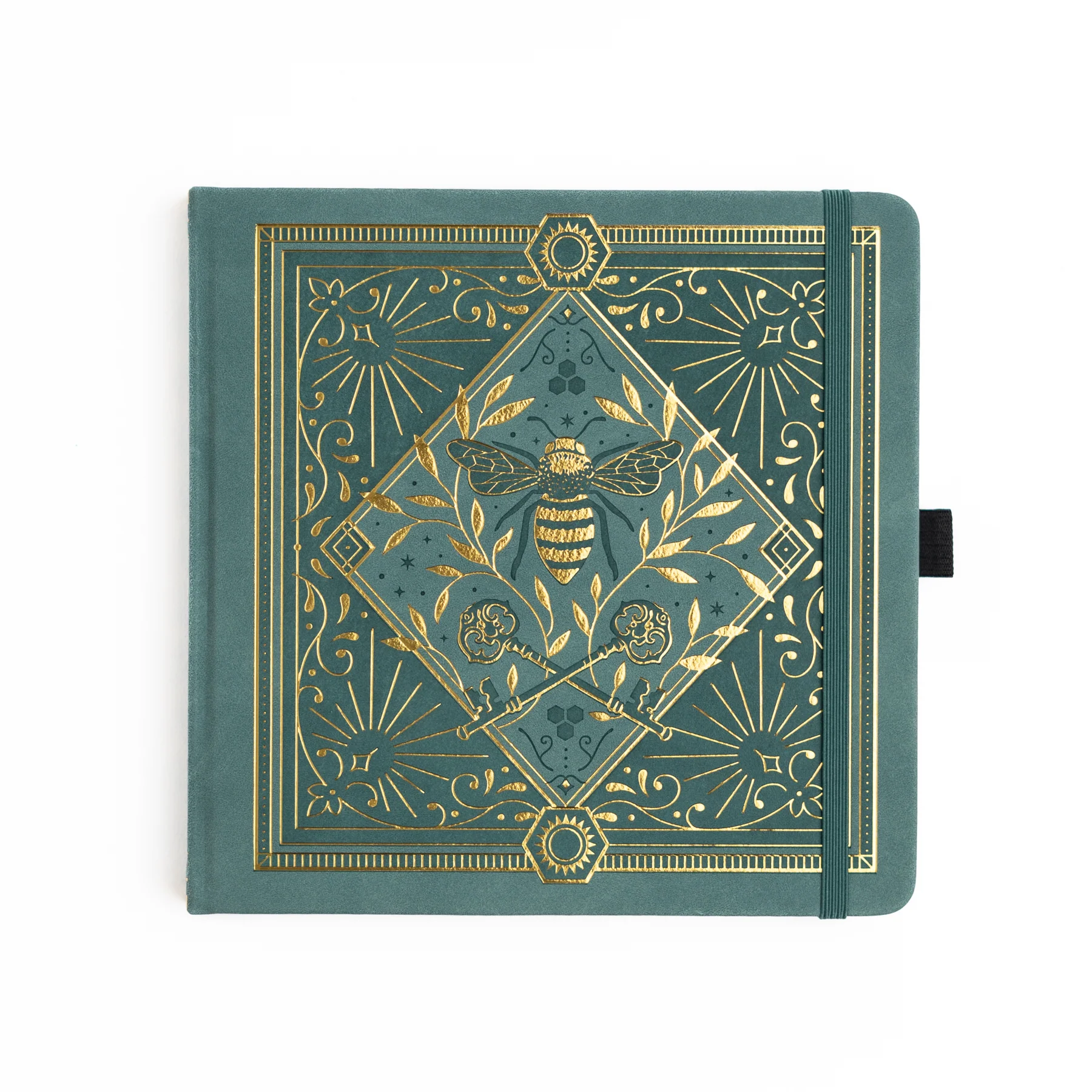 Keeper of the Bees in Soft Teal: Notebook - Image 4