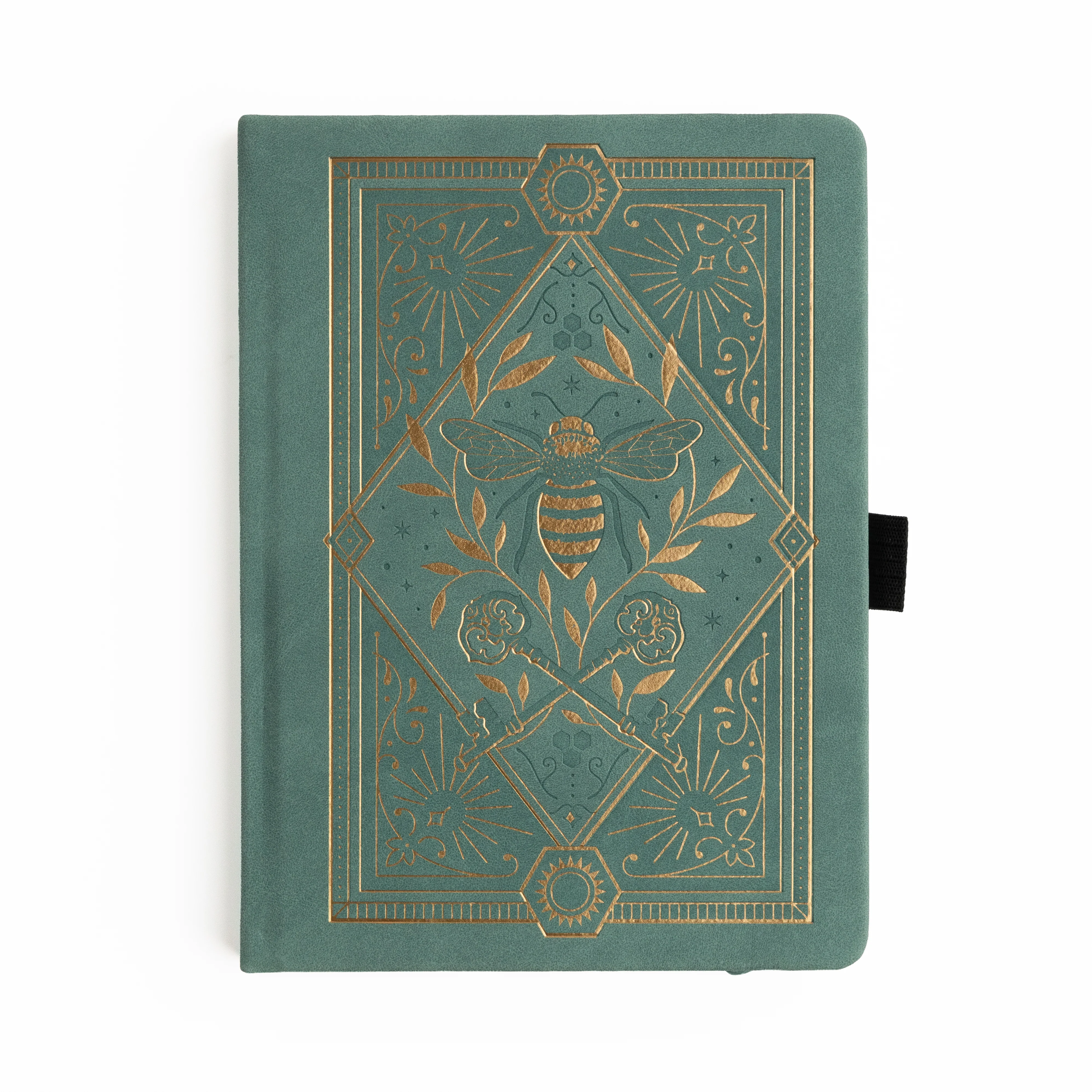 Keeper of the Bees in Soft Teal: Notebook - Image 5