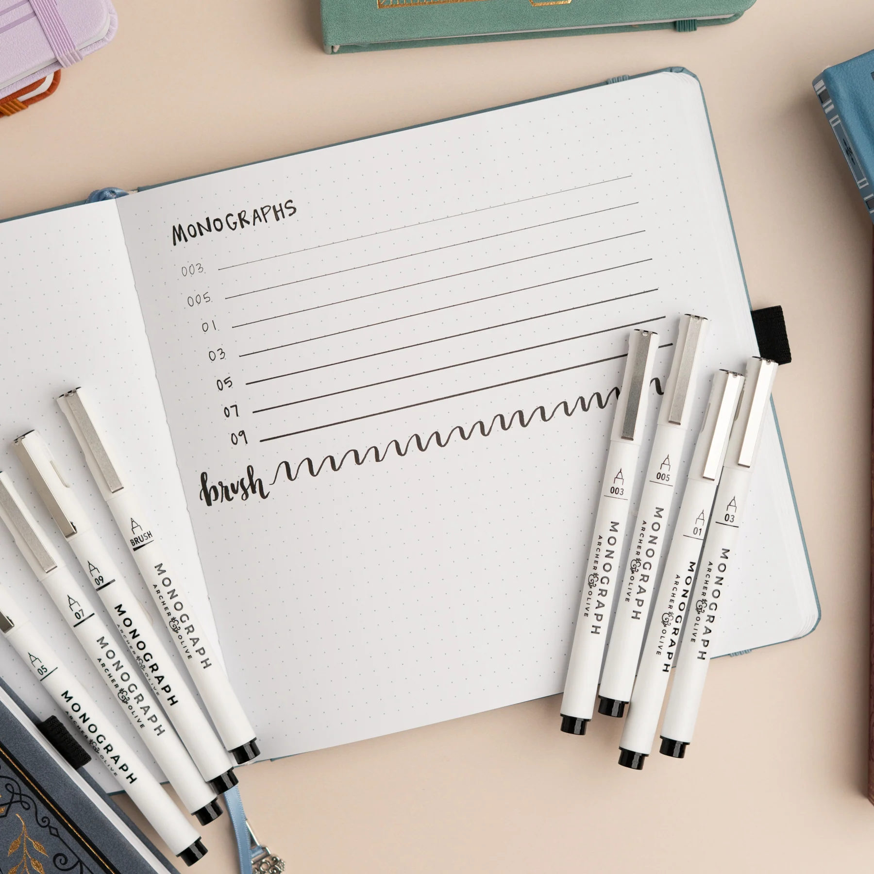 Monograph Pen Sets of 3 - Image 18