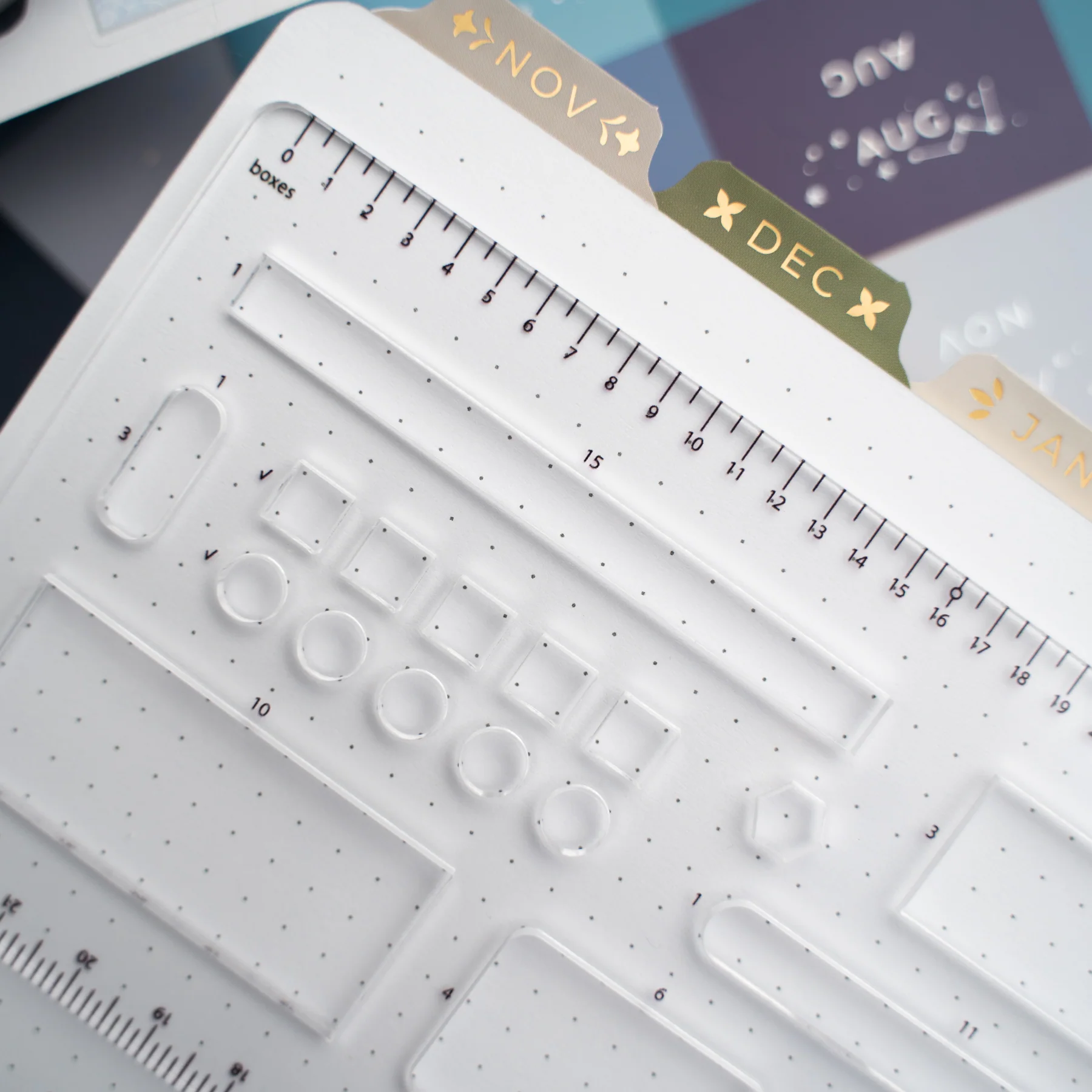 B5 Dot Grid Planner Stencil - Image 6