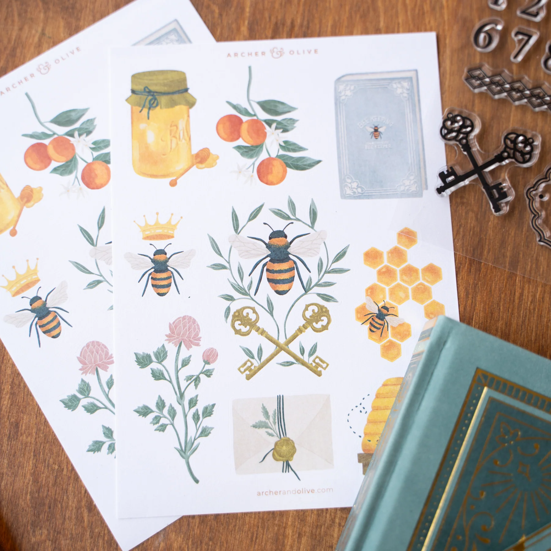 Keeper Of Bees Sticker Set - Image 2
