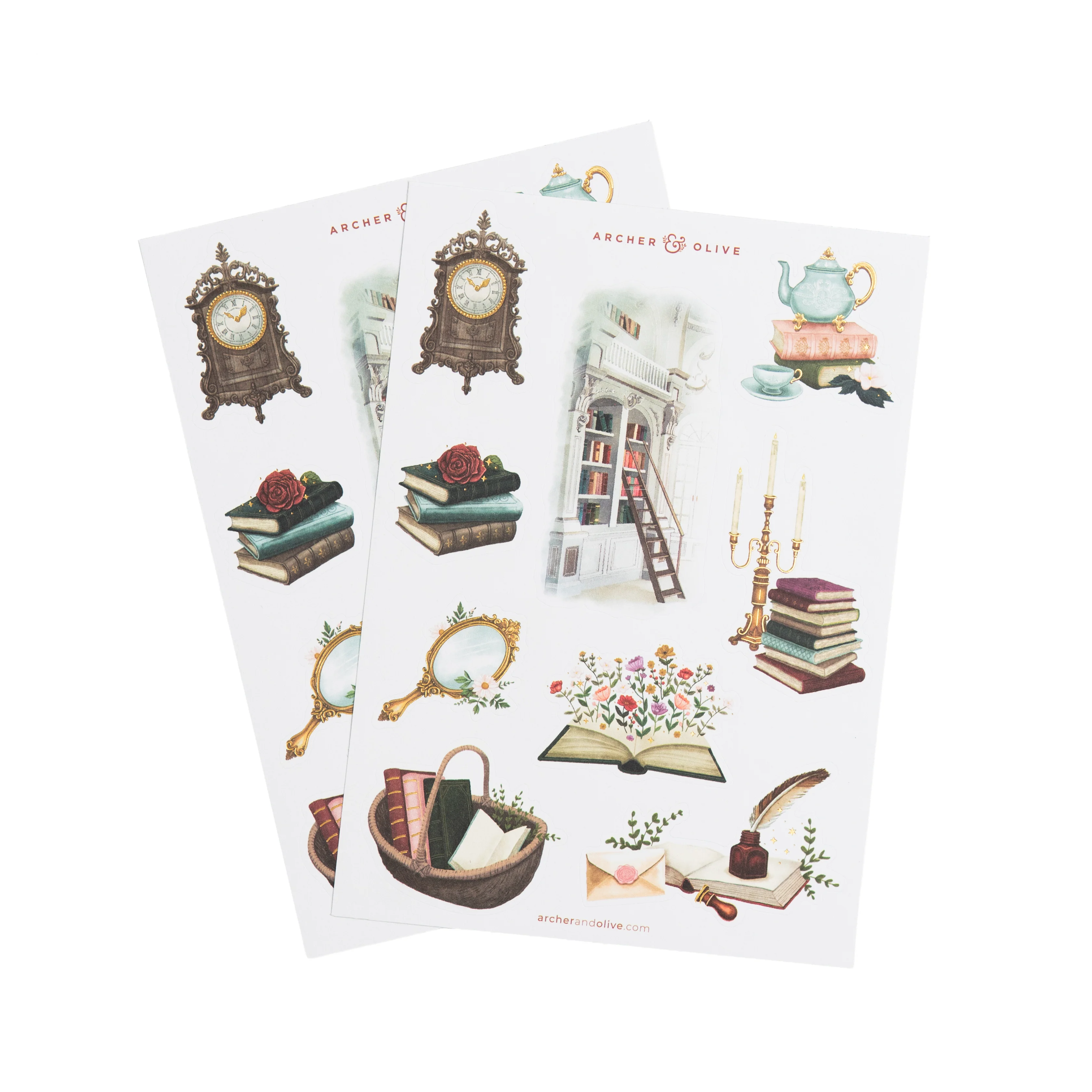 Stickers: Books of Beauty