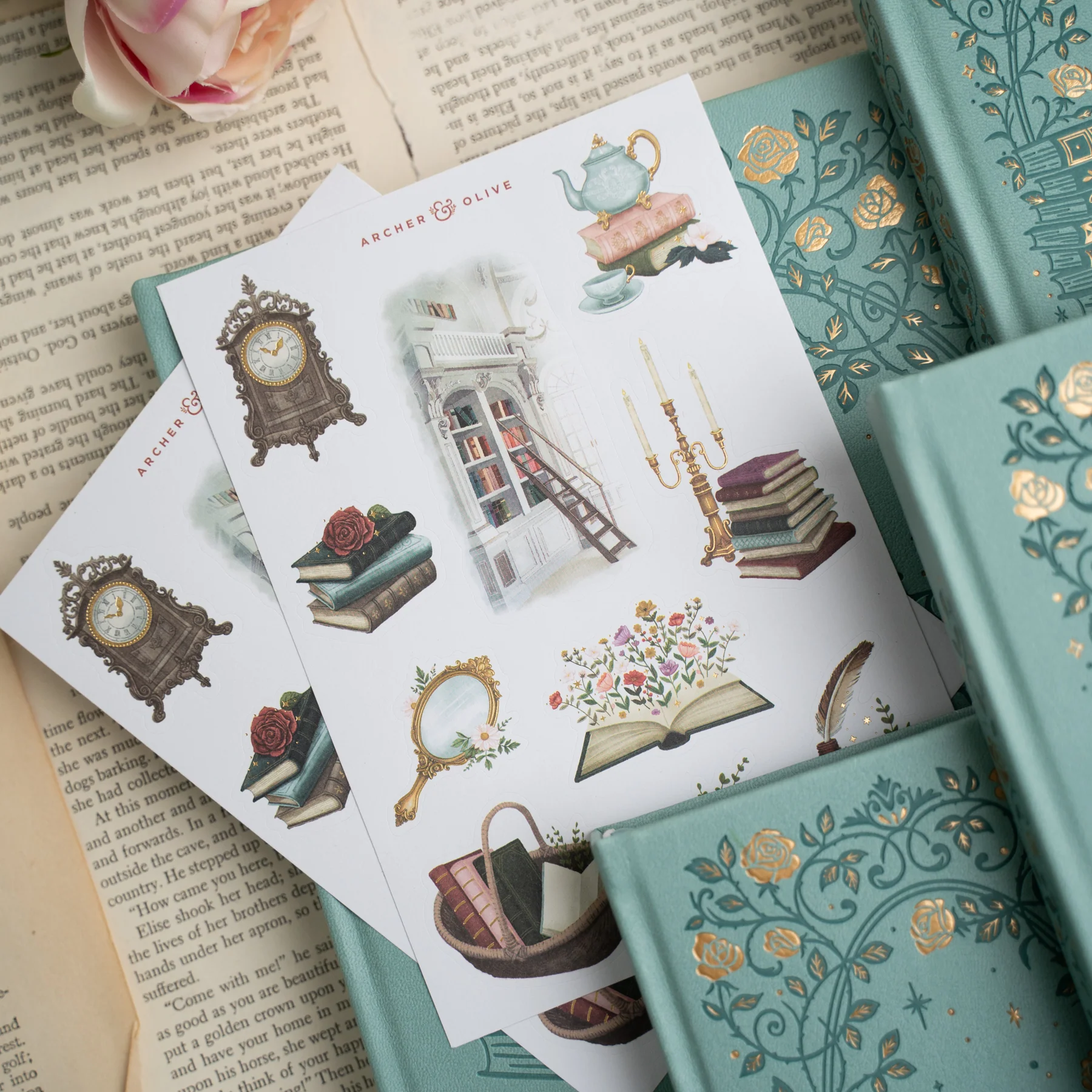 Stickers: Books of Beauty - Image 2