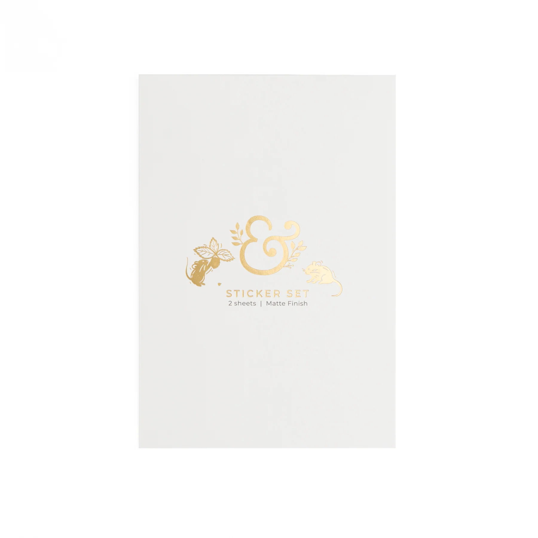 Field Mouse Sticker Set - Image 3