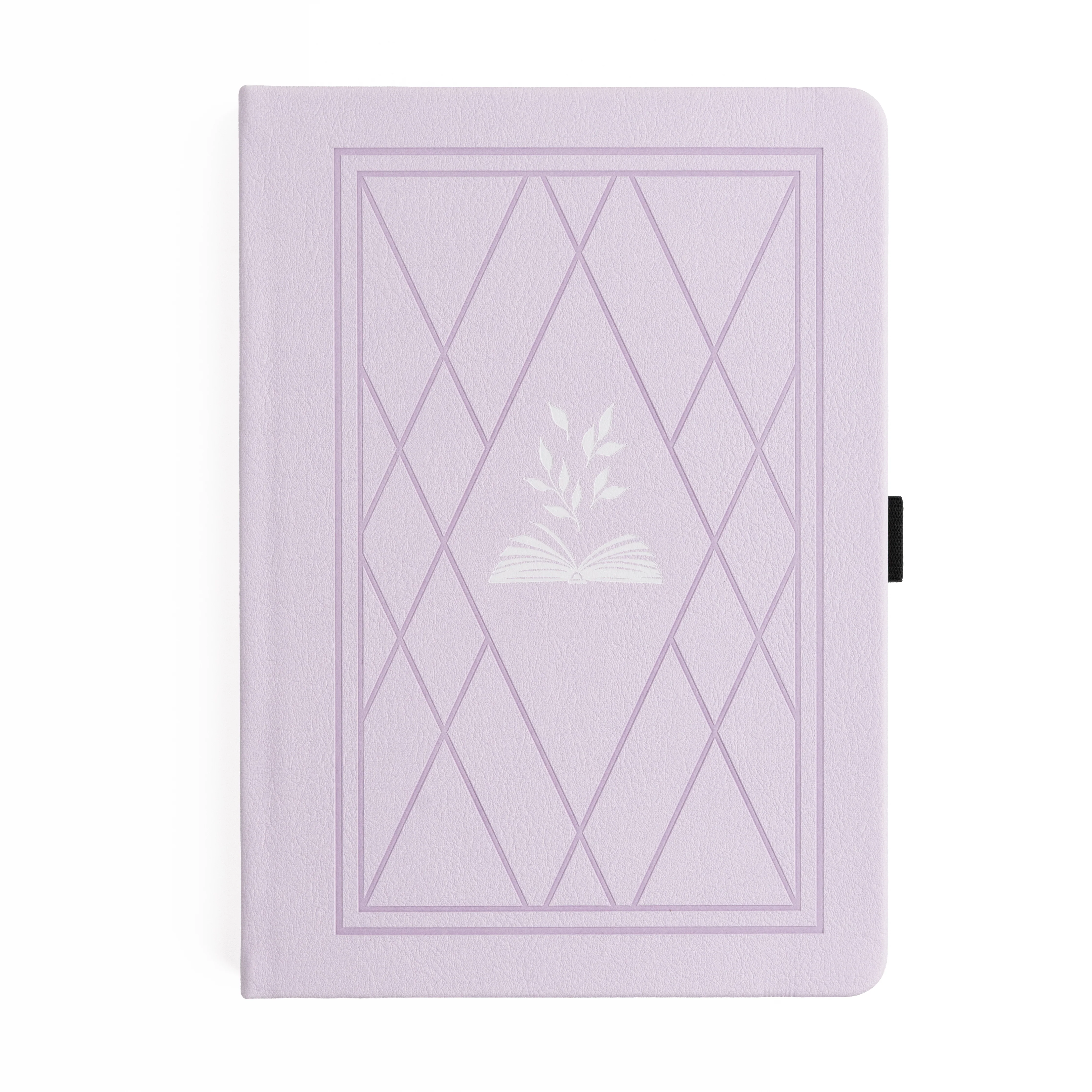 Vintage Library in Lilac: Reading Journal - Image 3