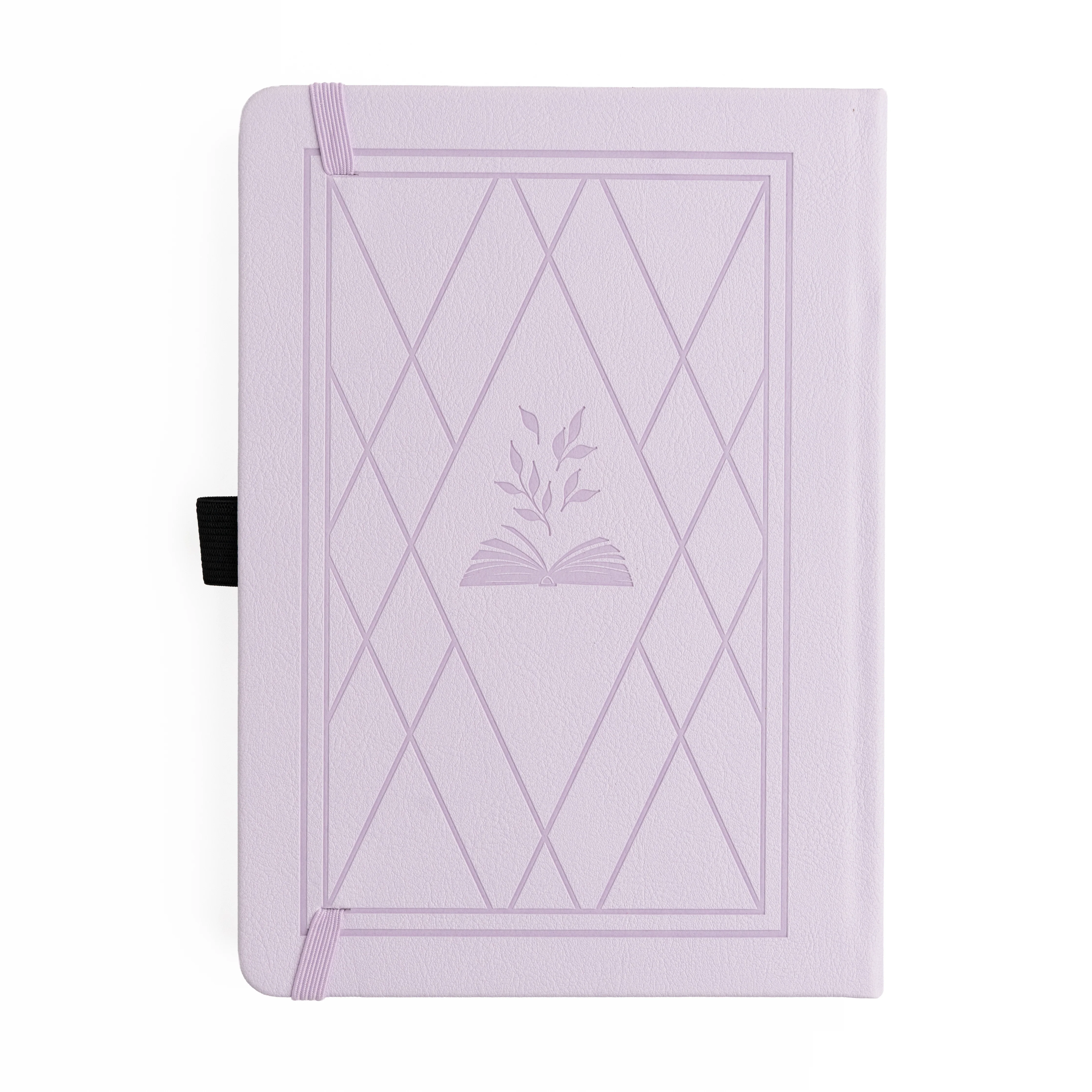Vintage Library in Lilac: Reading Journal - Image 4